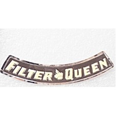 Grill Decal Brown  and Chrome Filter Queen