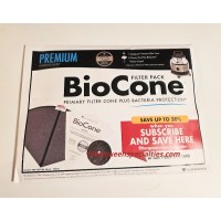 Filter Cone Bi Annual Bio Combo PK 4404007900 Filter Cone Bi Annual Bio Combo PK 4404007900