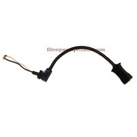 Pigtail Power Nozzle Black with molded grommet and shield Model MA961 and AN96