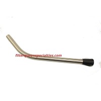 Wand Straight Suction Upper with Pin Style Connection Black Cuff 4313001001 and FQ9278
